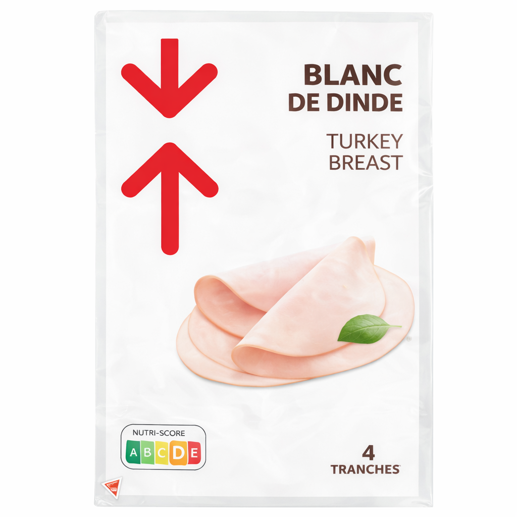 BLANC DE DINDE DE 180 GR