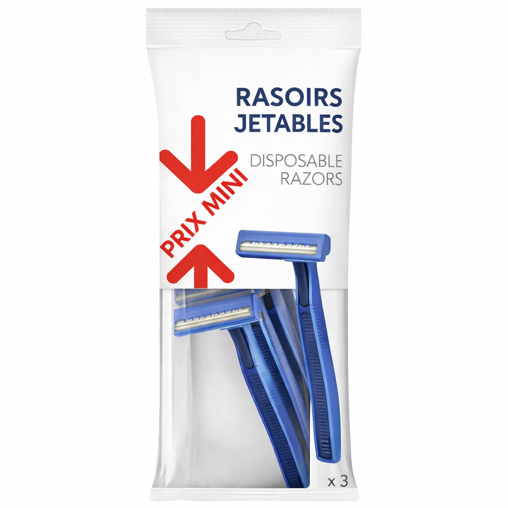 PRIX MINI RASOIRS JETABLES X10
