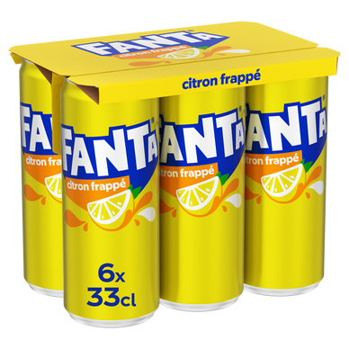FANTA CITRON FRAPPE DE 6X33CL