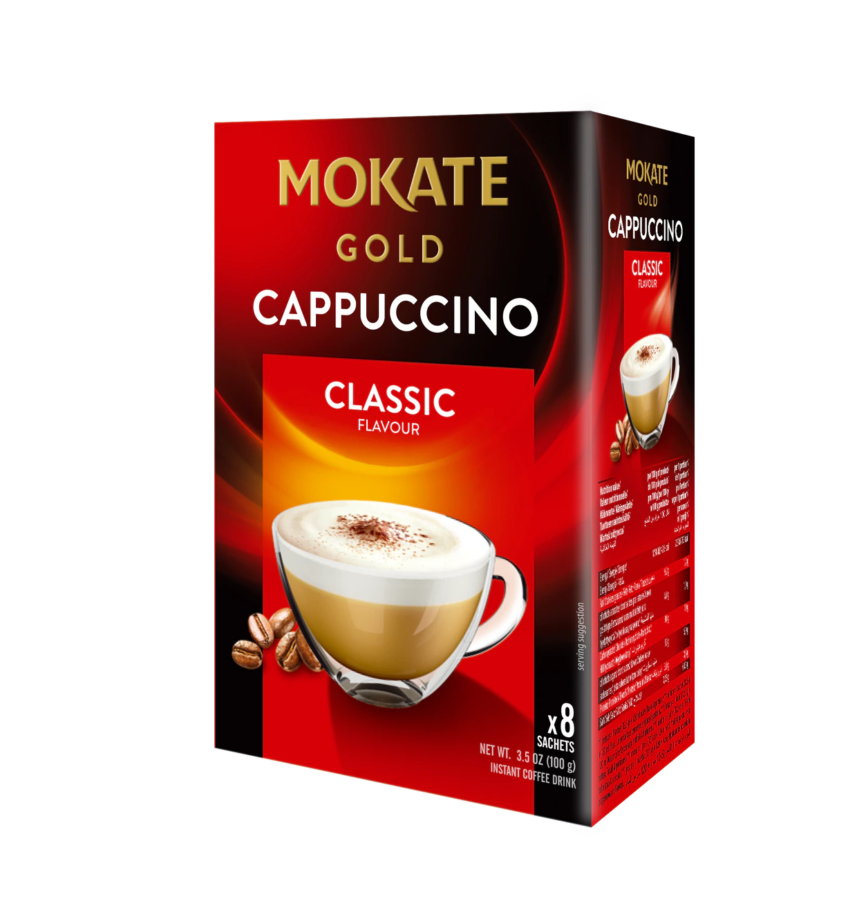 MOKATE GOLD CAPPUCCINO CLASSIC DE 100 GR