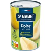 Fruits au sirop St Mamet Poires williams - 235g