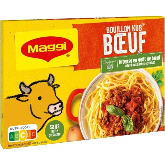 MAGGI BOUILLON AU BOEUF DE 180 GR