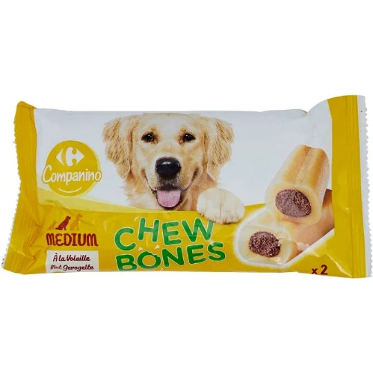 CHEW BONES MEDIUM A LA VOLAILLE 2X100GR