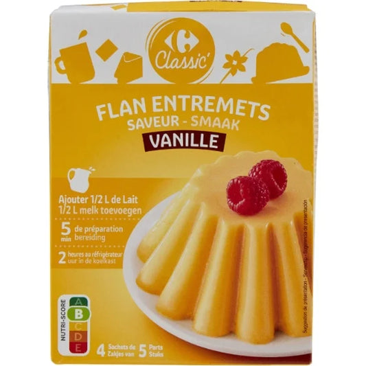FLAN ENTREMETS VANILLE DE 4X48GR