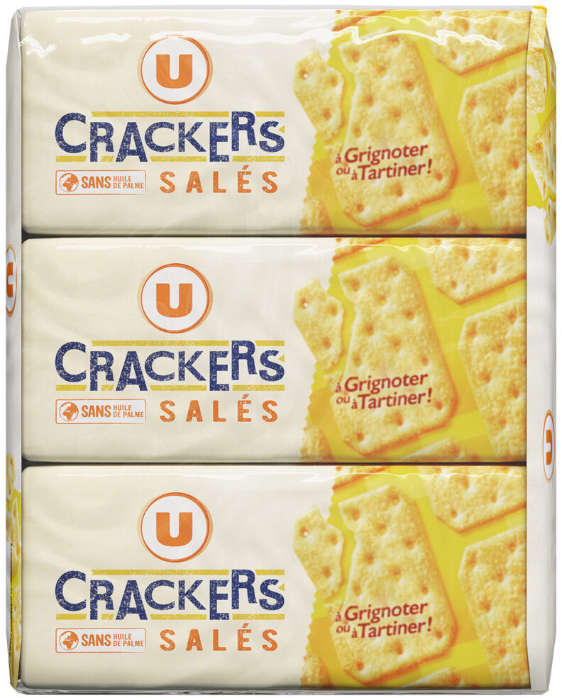 U  CRACKERS SALES DE 100 GR
