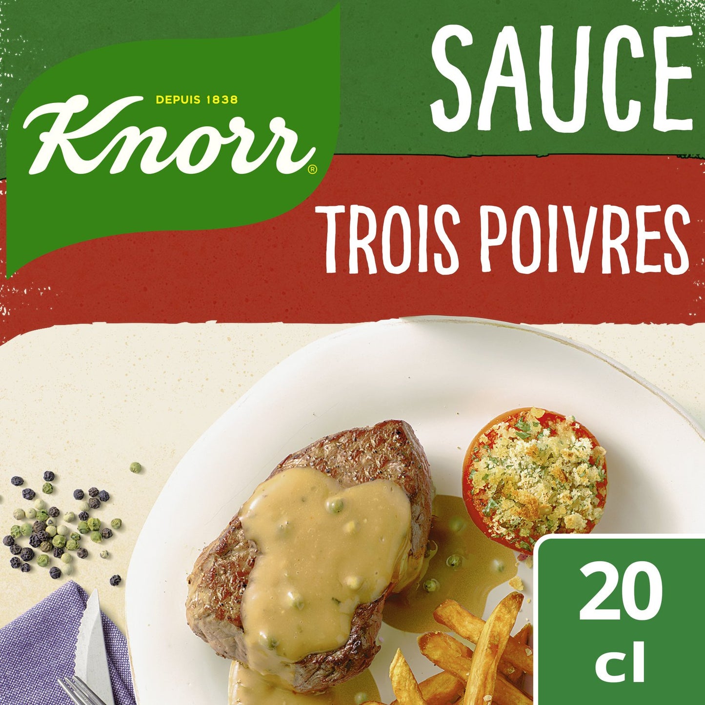 KNORR TROIS POIVRES DE 32GR