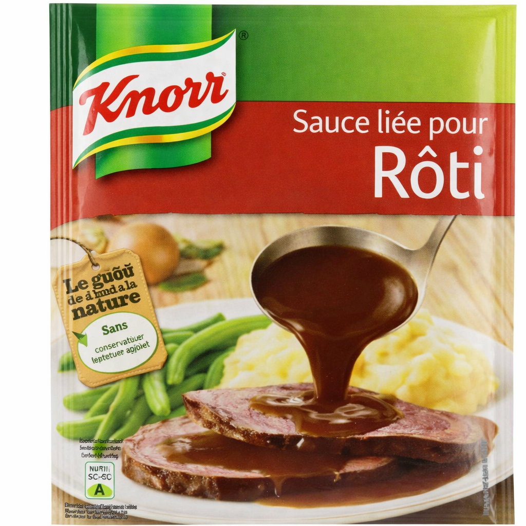 KNORR SAUCE LIEE POUR ROTI DE 20GR