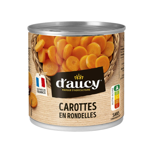 Carottes rondelles D'aucy 240g