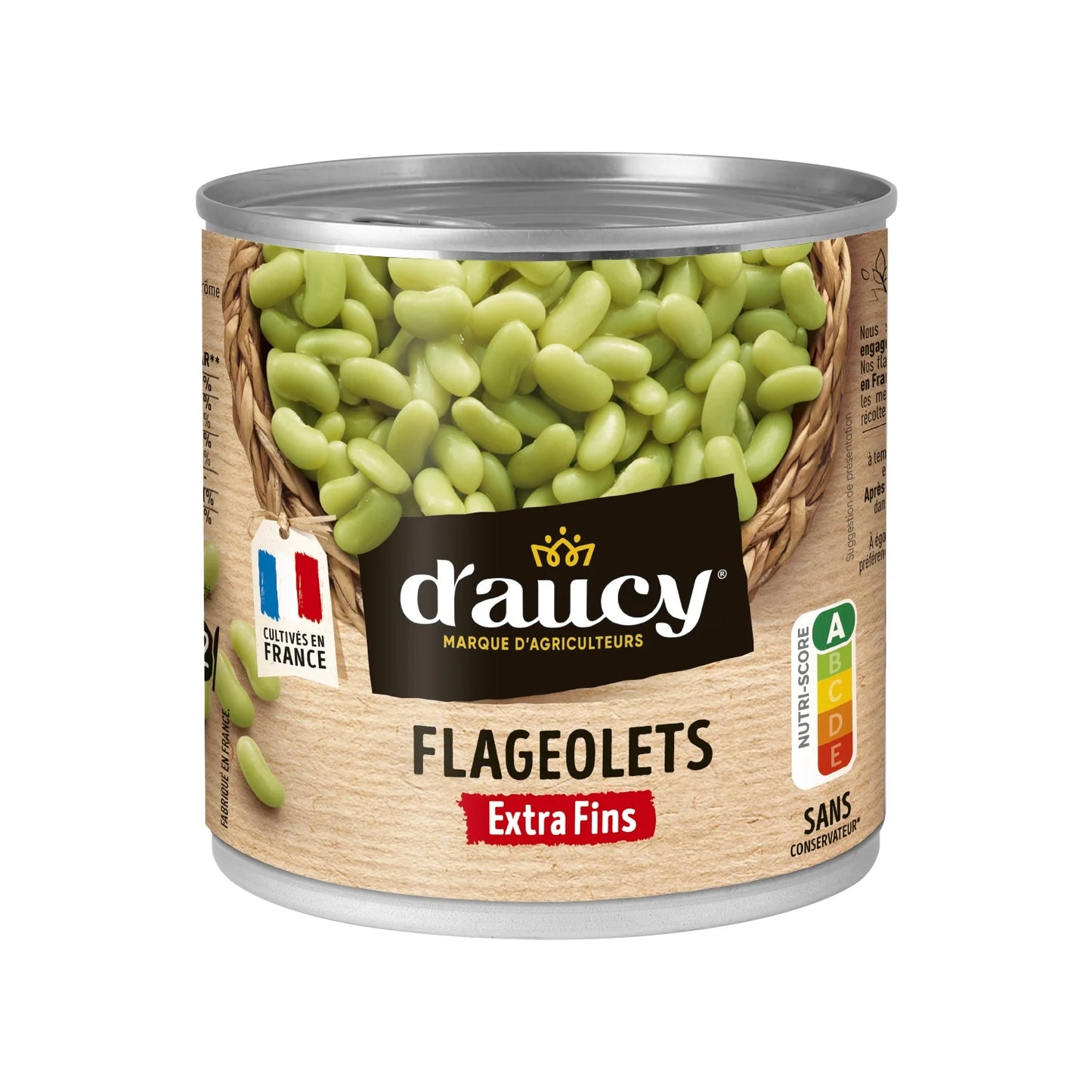 DAUCY FLAGEOLETS EXTRA FINS DE 400GR