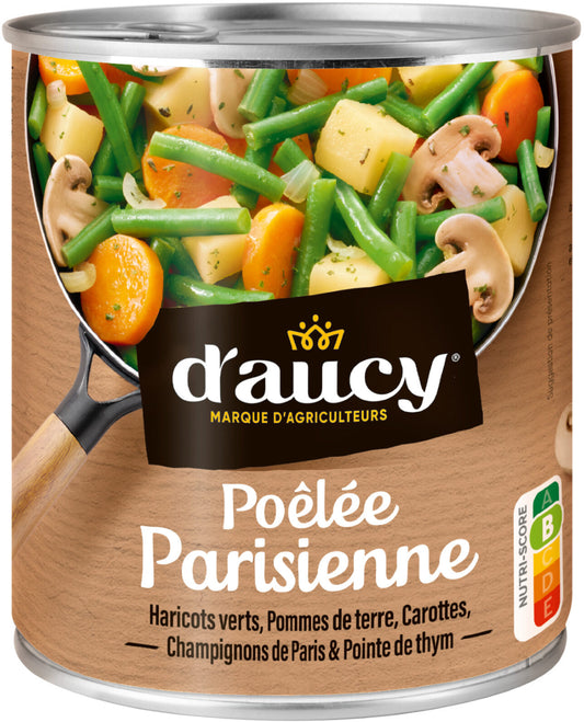Poêlée parisienne D'aucy 580g