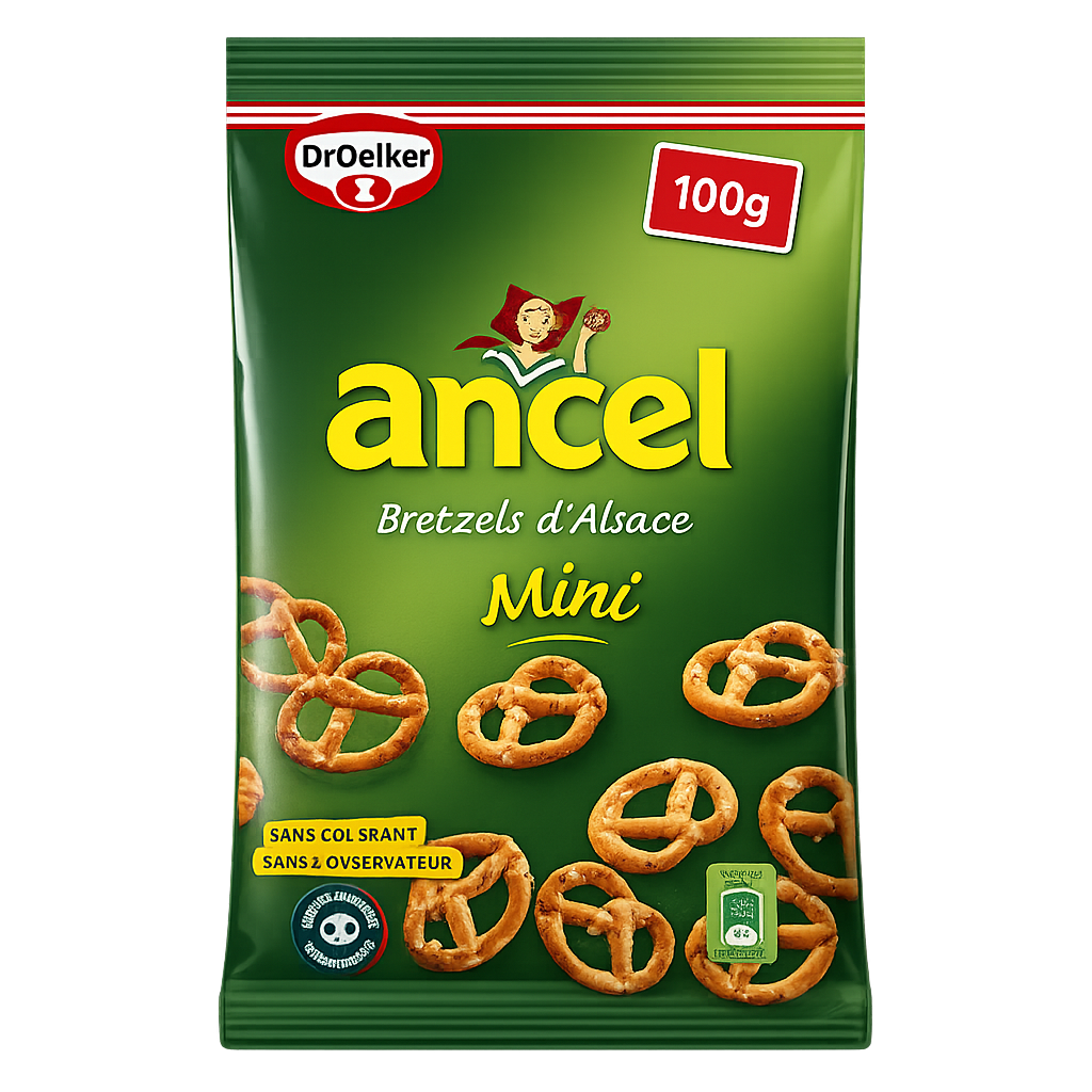 ANCEL BRETZELS DALSACE MINI DE 100GR