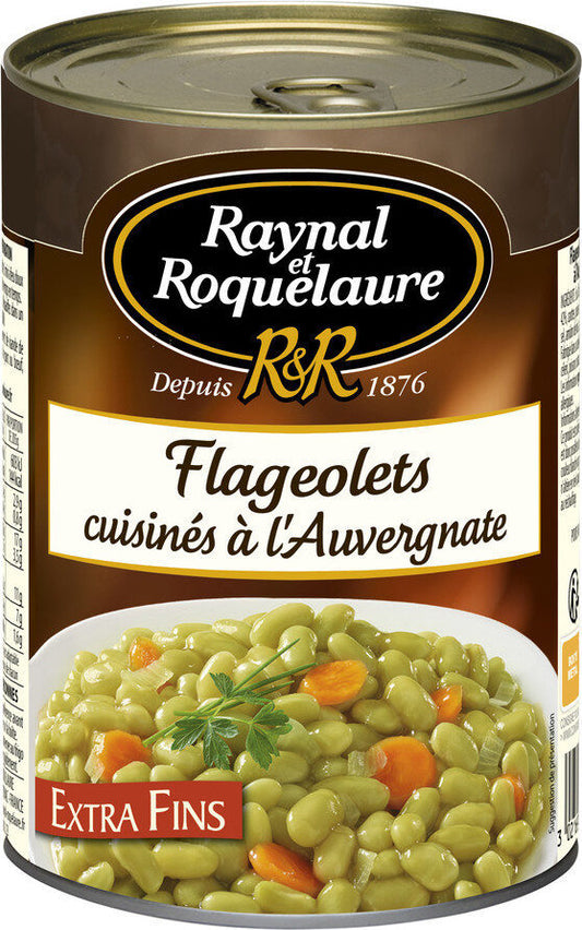 FLAGEOLETS CUISINES A LAUVERGNATE EXTRA FINS DE 410GR