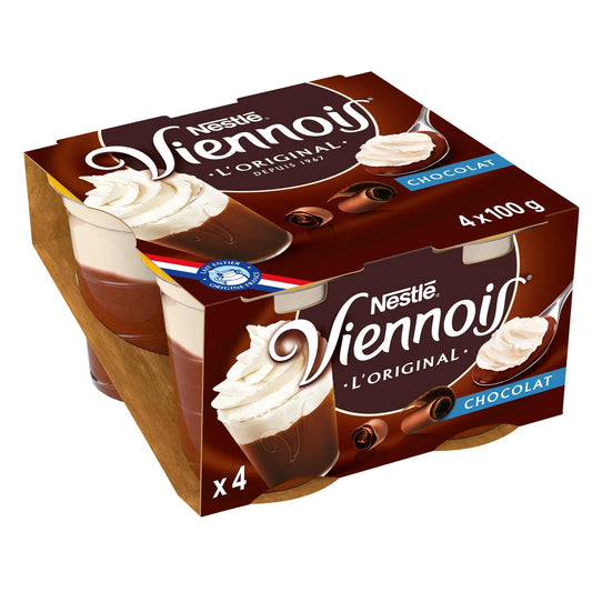NESTLE VIENNOIS LORIGINAL CHOCOLAT DE 4X100GR