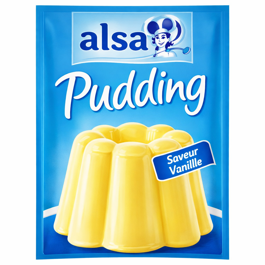 ALSA PUDDING PARFUM VANILLE DE 3X37GR