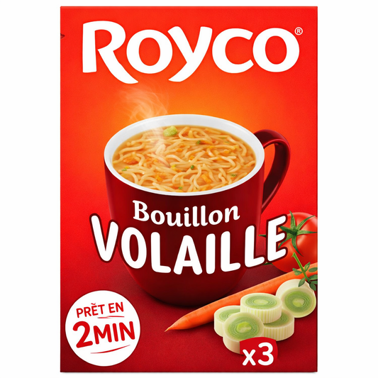 ROYCO VERMICELLES BOUILLON VOLAILLE DE 3X10.6GR