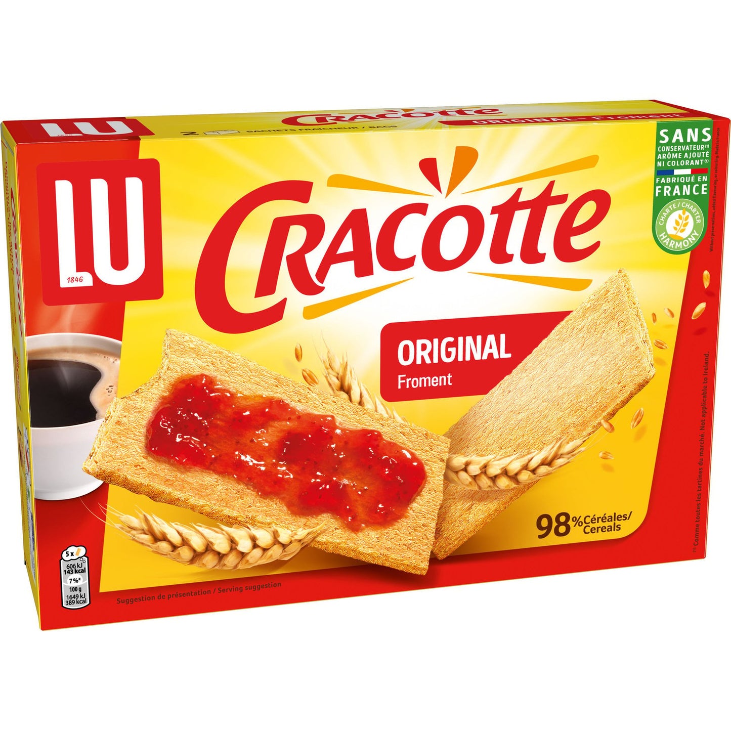 LU CRACOTTE ORIGINAL DE 250GR