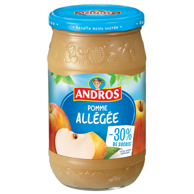 Dessert fruitier Andros Pomme allégé 730g