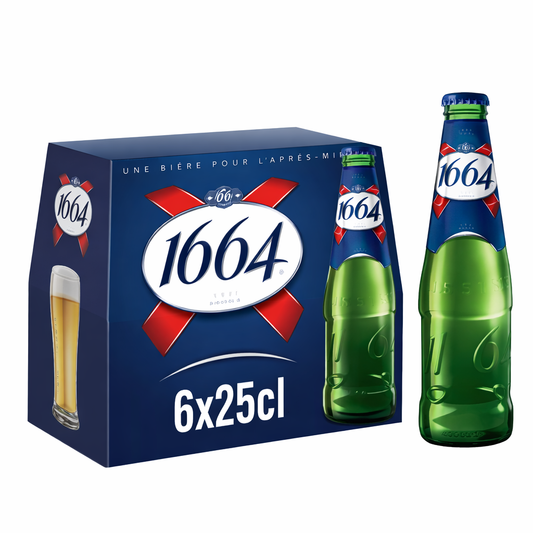 BIERE 1664  DE 6X25 CL