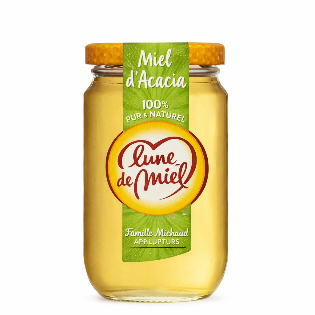 MIEL D ACACIA LUNE DE MIEL DE 375 GR