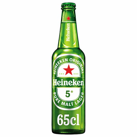 BIERE  HEINEKEN ALC5 VOL DE 65 CL