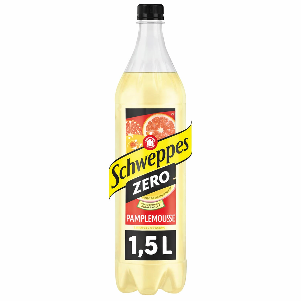 SCHWEPPES ZERO  AGRUMES DE  1.5L