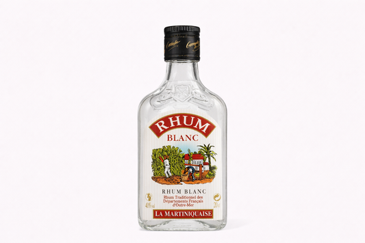 RHUM BLANC  40  VOL ALC DE 20CL