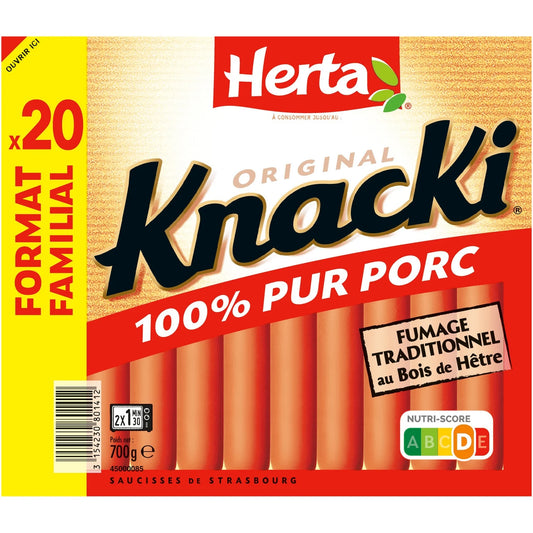 Knacki Original Herta x20 - 700g