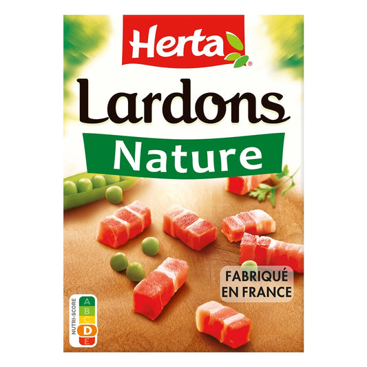 Lardons nature Herta 200g