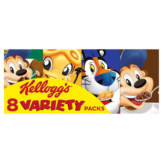 KELLOGG S 8 VARIETY PACKS DE 220GR