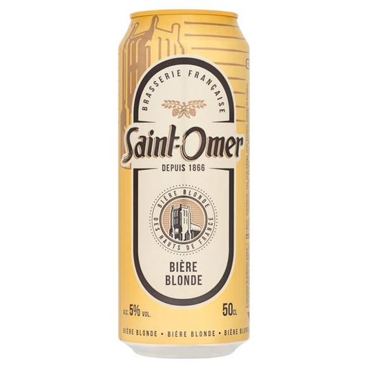 SAINT OMER PRENIUM BLONDE ALC  5  VOL  DE 50 CL