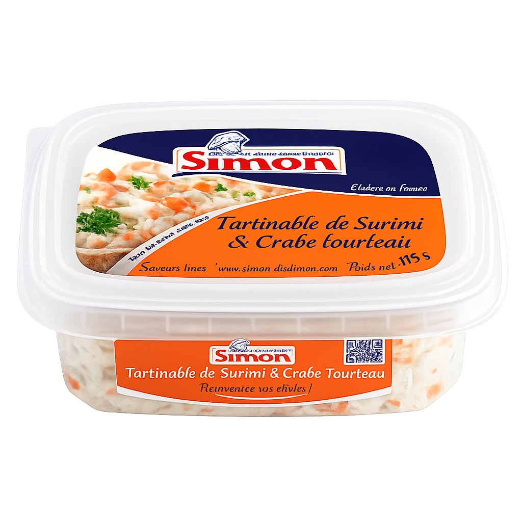 Tartinable surimi crabe Simon Dutriaux - 135g