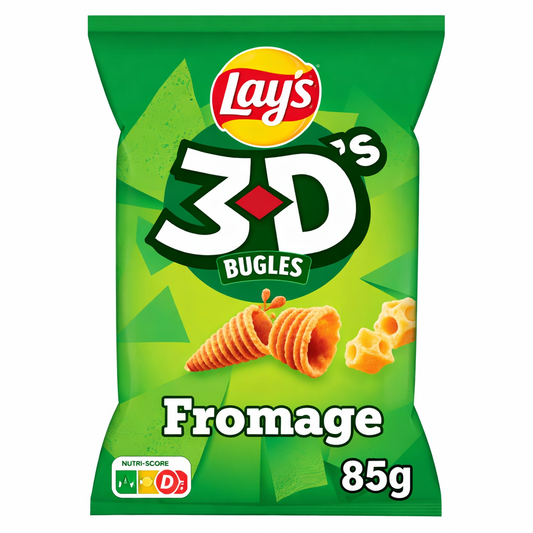 LAYS 3D BUGLES GOUT FROMAGE DE 85GR