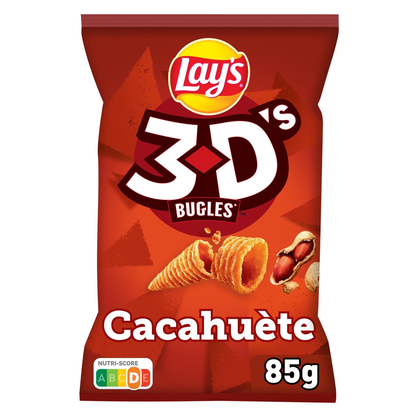 LAYS 3D BUGLES GOUT CACAHUETE DE 85GR