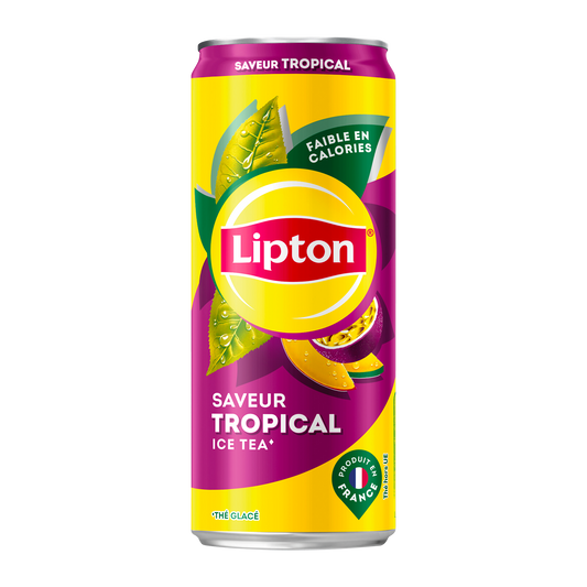LIPTON SAVEUR TROPICAL ICE TEA DE 33 CL