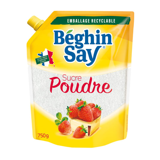 Sucre en poudre Béghin Say 750g