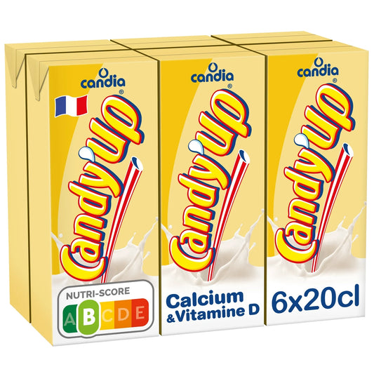 Boisson lactée Candy'UP Vanille - 6x20cl