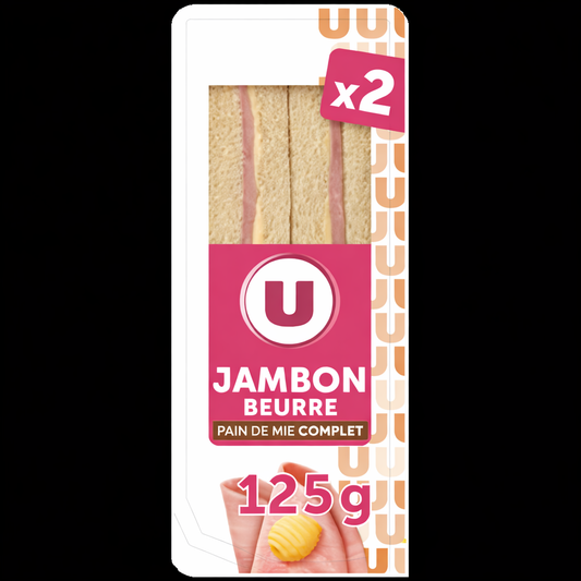 JAMBON BEURRE DE 125 GR