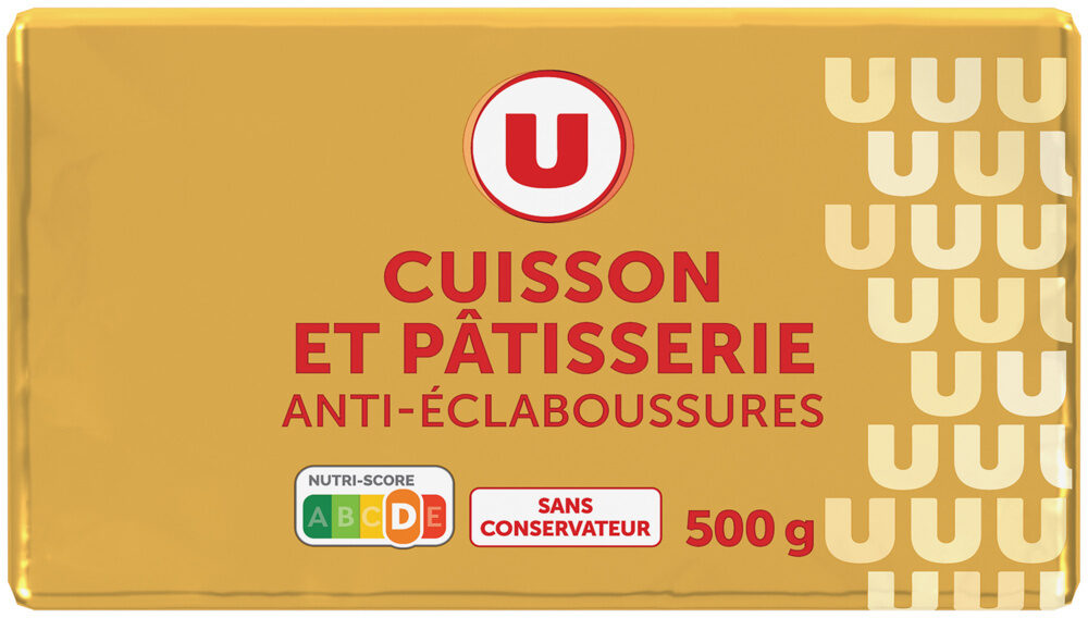 U MATIERE GRASSE CUISSON ET PATISSERIE  70% MG DE 500GR
