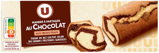 U MARBRE A PARTAGER AU CHOCOLAT DE 300 GR
