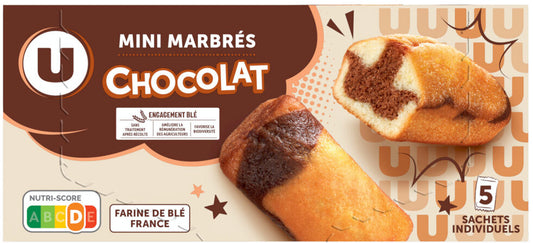 U MINI MARBRES CHOCOLAT X5 DE 150GR
