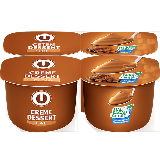 U CREME DESSERT CAFE X4