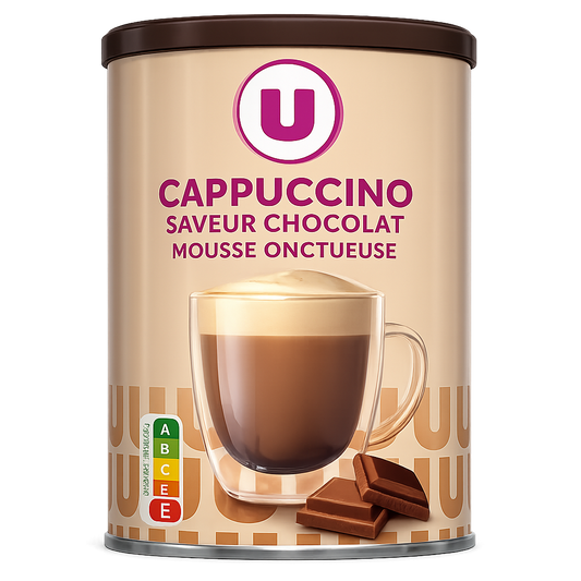 U CAPPUCCINO SAVEUR CHOCOLAT DE 360GR