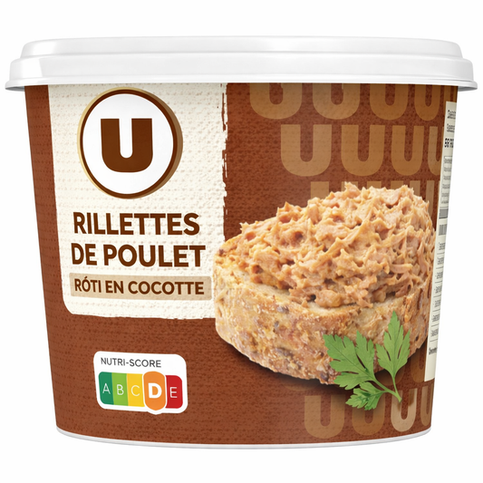 RILLETTES DE POULET DE 220GR