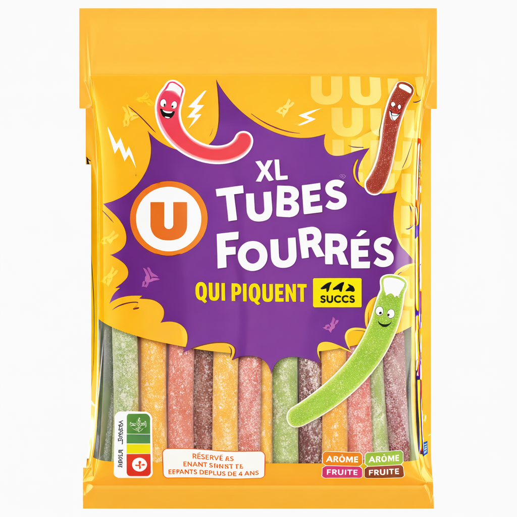 XL TUBES FOURRES  QUI PIQUENT DE 180GR