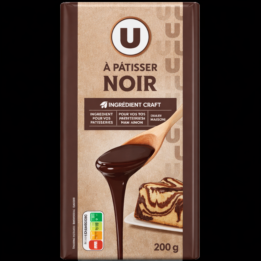 U A PATISSER CHOCOLAT NOIR DE 200 GR