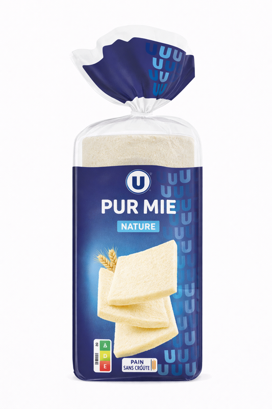 PAIN DE MIE NATURE  X21 TRANCHES DE 500GR