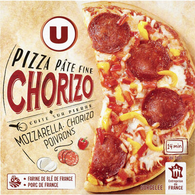 PIZZA CHORIZO MOZ POIV DE 345 GR