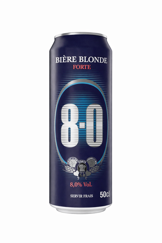 BIERE BLONDE 8.0 DE 50 CL