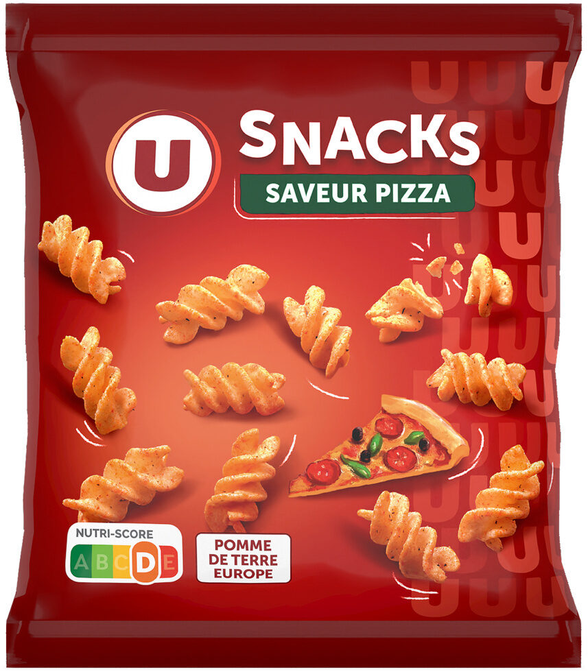 U SNACKS SAVEUR PIZZA DE 60 GR