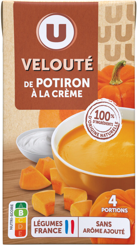 U VELOUTE DE POTIRON A LA CREME DE 1 L
